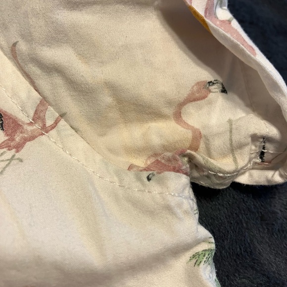 Denim & Flower Flamingo Short Sleeve Button Down - Picture 3 of 6